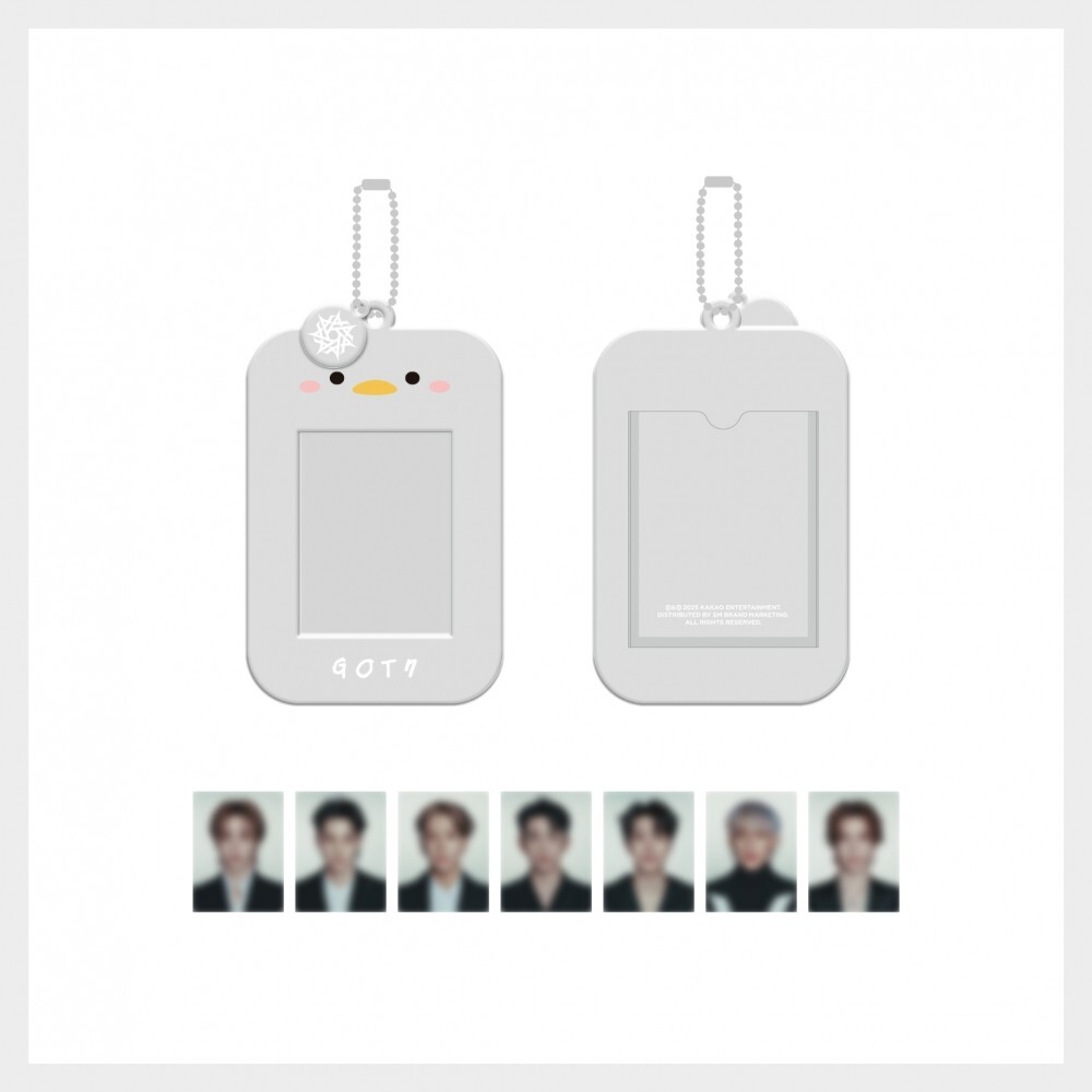 2025 GOT7 CONCERT NESTFEST OFFICIAL MD GOODS PVC ID PHOTO HOLDER