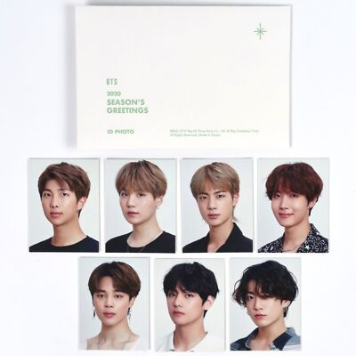 BTS 2020 Season's Greetings Complete Set RM Lenticular Card [read