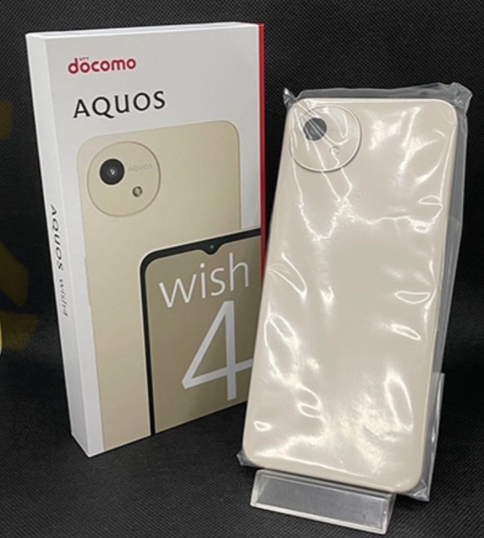 SHARP AQUOS wish4 White Ram 4GB/64GB Rom 6.6 InchAndroid14 SIMFREE