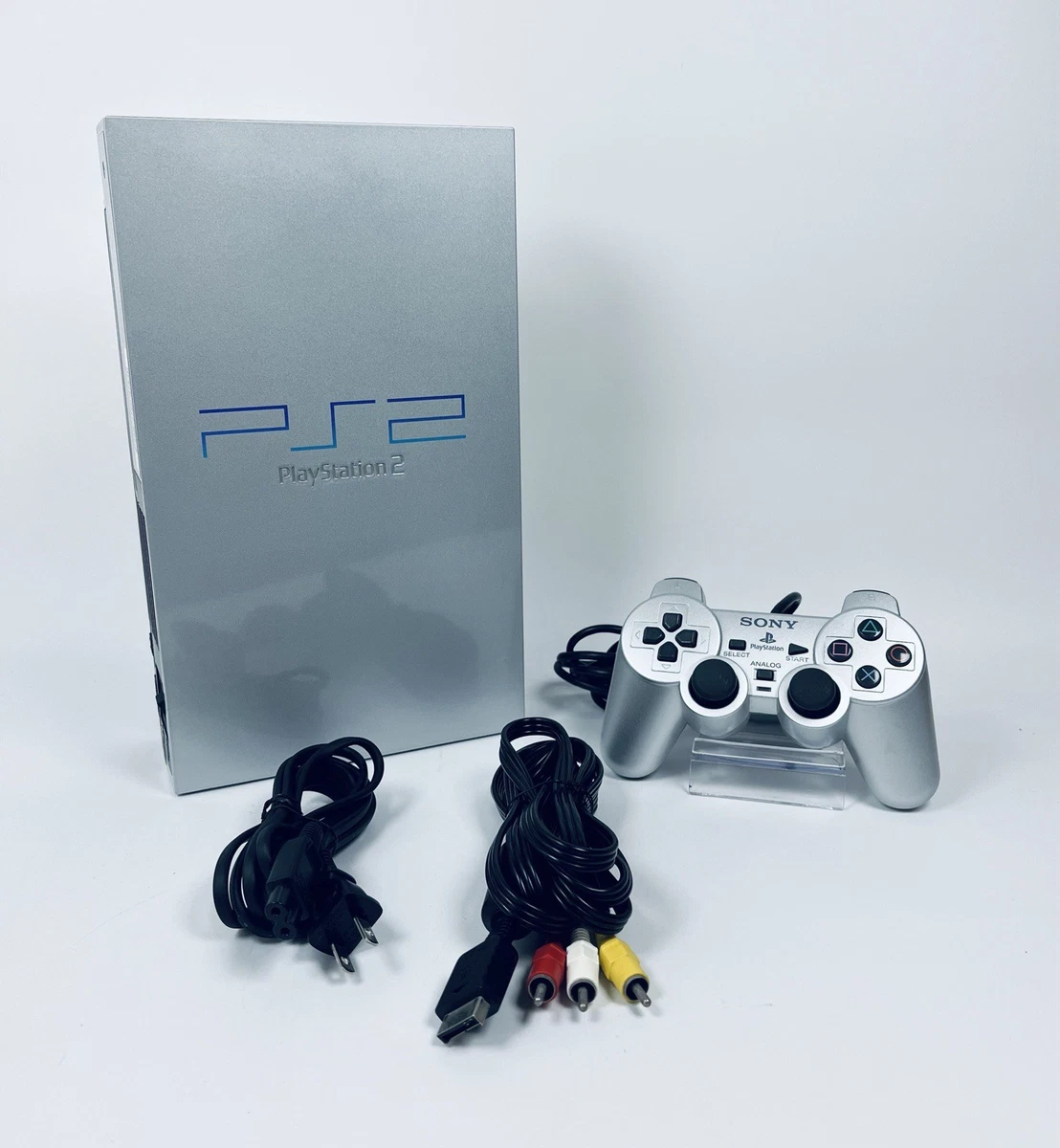 Sony PlayStation 2 Silver Consoles for sale - eBay
