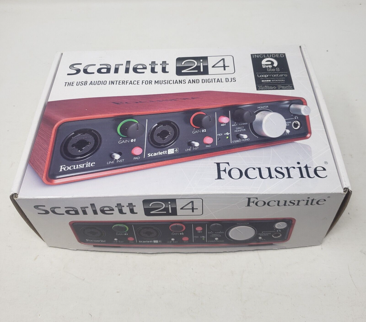 Focusrite Scarlett 2i4 Digital Recording Interface USB Audio