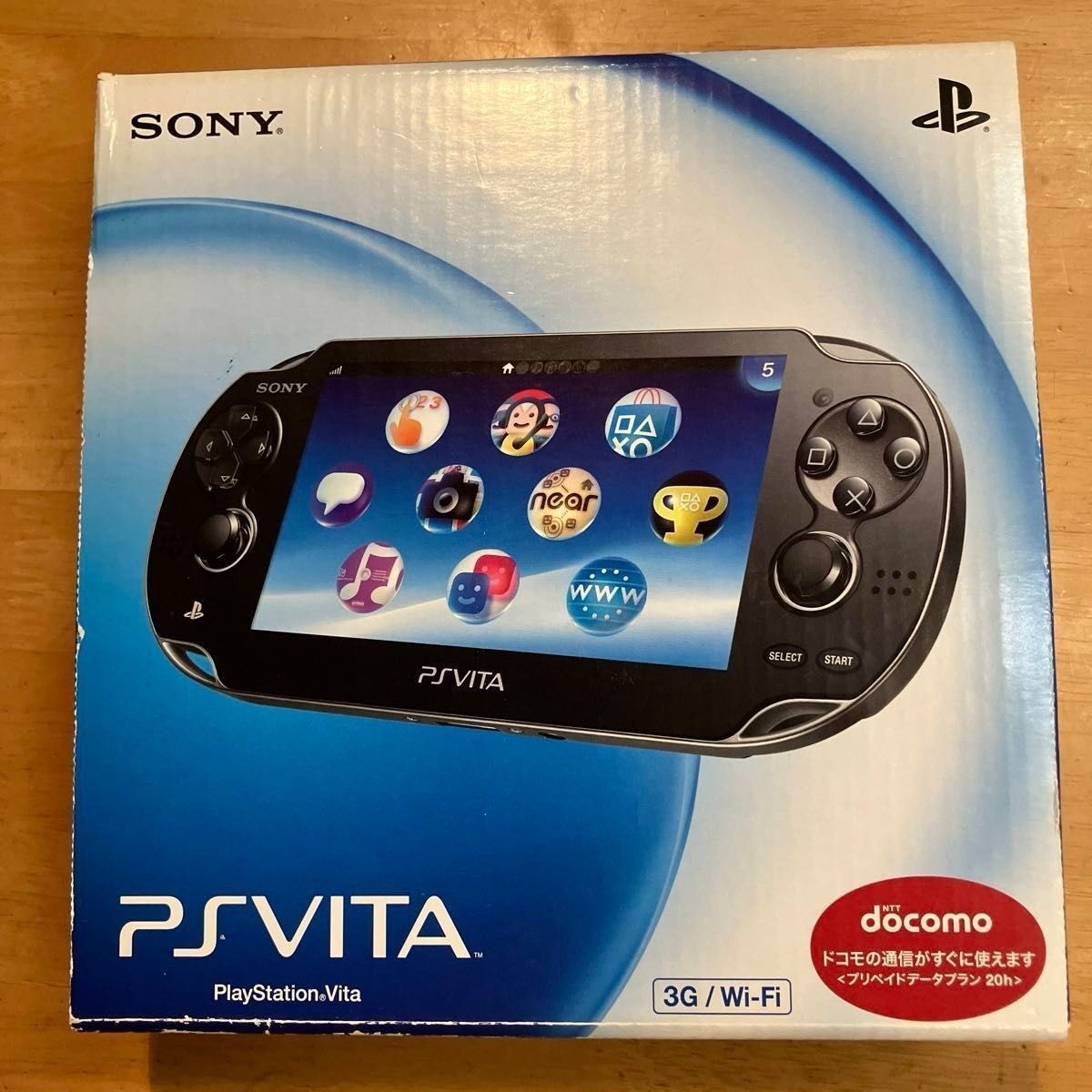 Sony PlayStation Vita PCH-1100 OLED 3G Wi-Fi Crystal Black 8GB