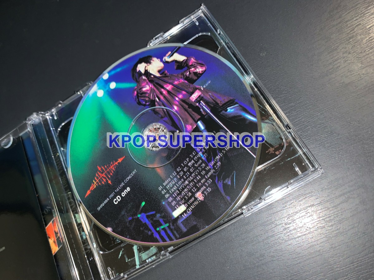 Shinhwa 1st Live Concert First Mythology 2 CD Photobook Good