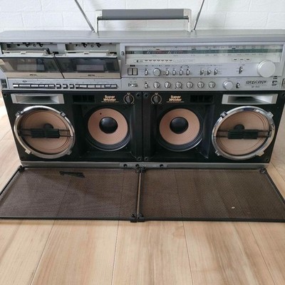 Sharp GF-909 Vintage Boombox Ghetto Blaster Double Cassette Super