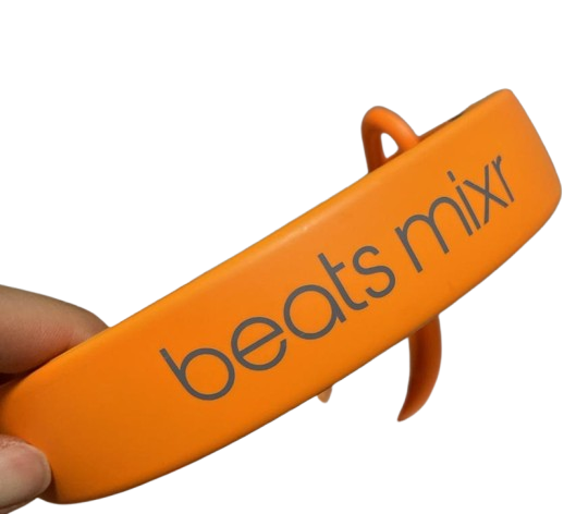 Beats by Dr. Dre Mixr On Ear Wired Headphones Neon Orange Good | eBay
