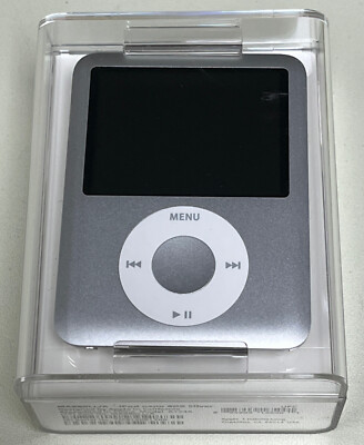 Very RARE NEW Sealed Apple iPod nano 3rd Generation 8GB Silver