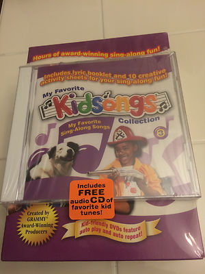 Kidsongs - Sing-Along Fun Box Set 4 Disc DVD Box Set With Extra