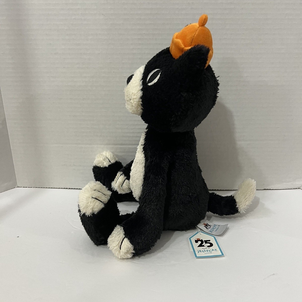 Jellycat Jack Cat Plush Black White Soft Toy 2024 Tuxedo Heritage