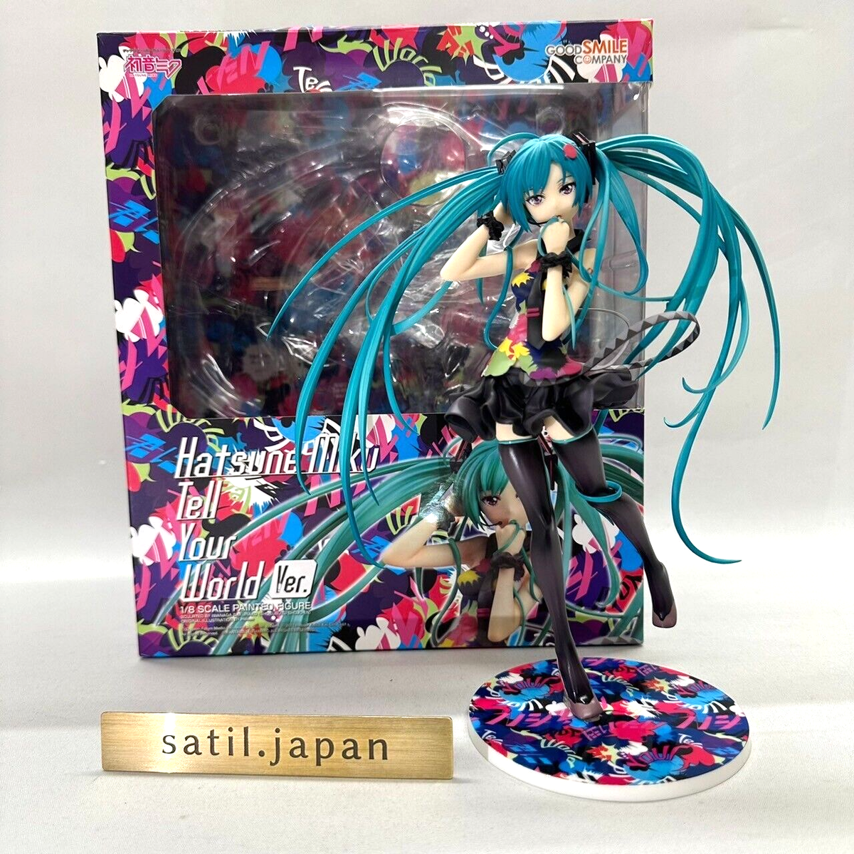 USED] GOOD SMILE COMPANY Hatsune Miku Tell Your World Ver. 1/8