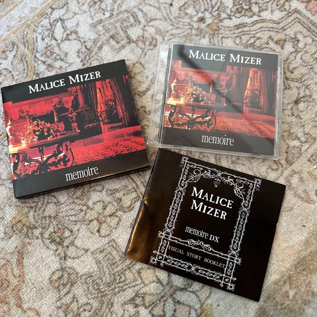 MALICE MIZER memoire DX CD Deluxe Edition Version Booklet 1994