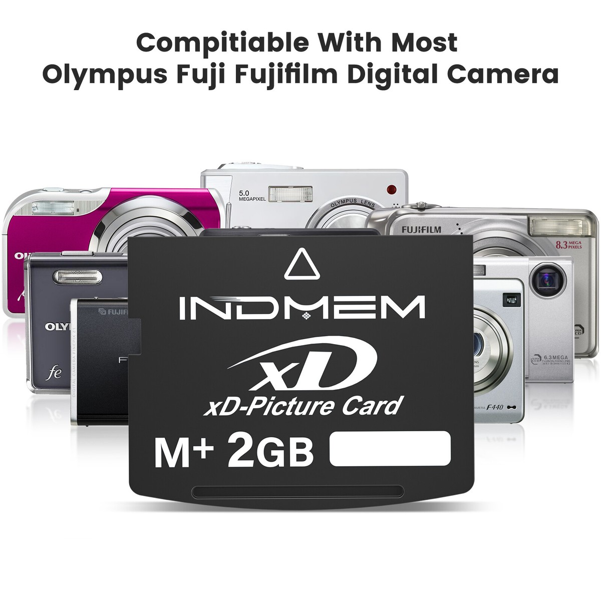 XD 2GB xD-Picture Card M+ 3D Flash Memory Card f.Olympus Fujifilm