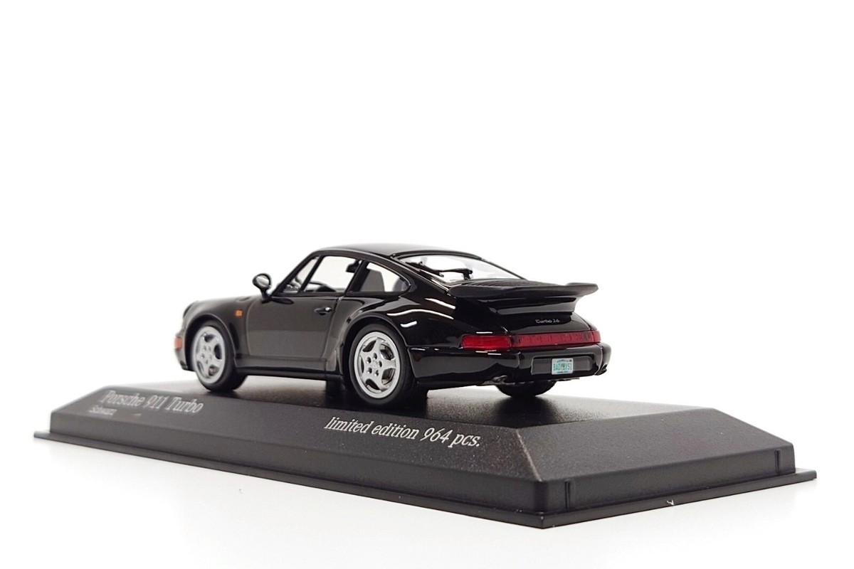 Minichamps 1:43 Porsche 911 Turbo (964) in Black | eBay
