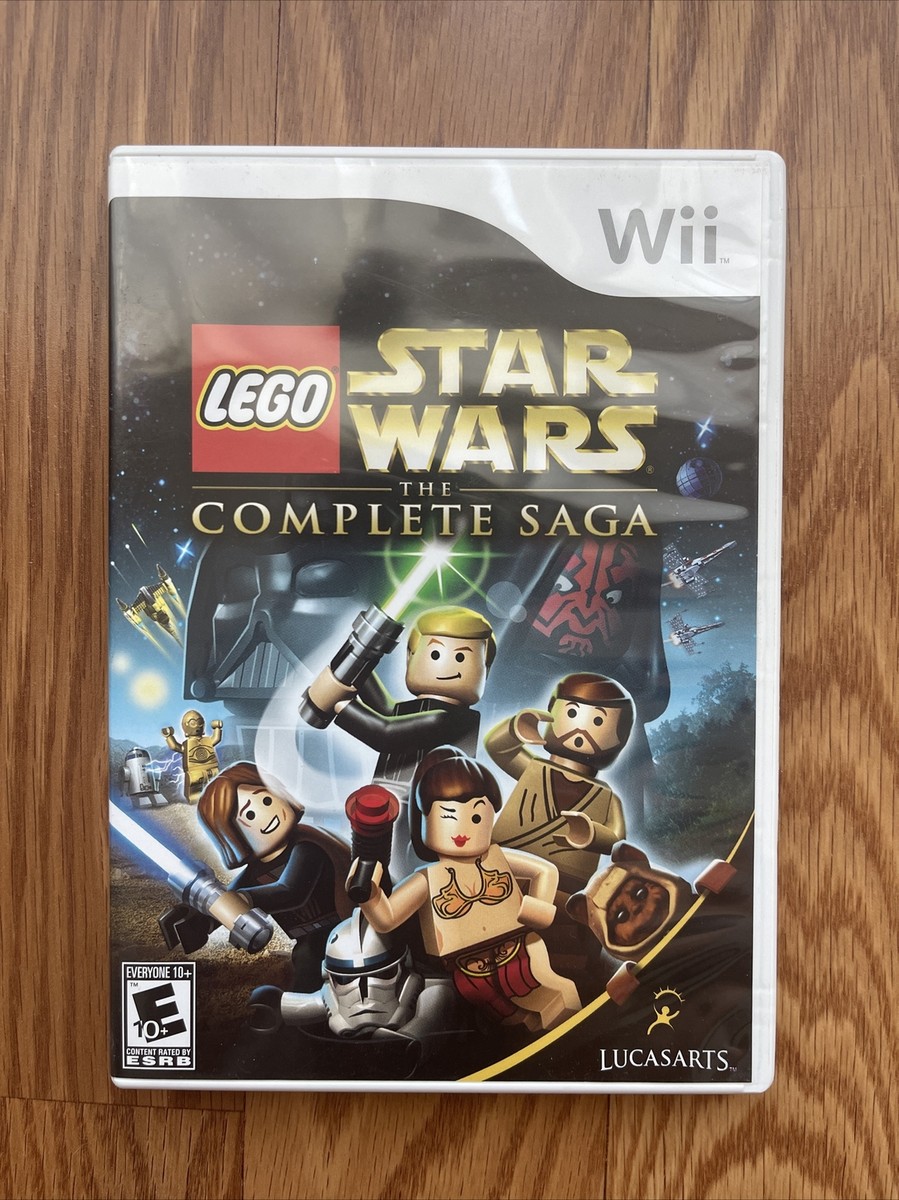 LEGO Star Wars: The Complete Saga Nintendo Wii Game Complete With