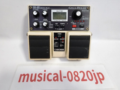 BOSS DD-20 Digital Delay GIGA DELAY Guitar Effects Pedal | eBay UK