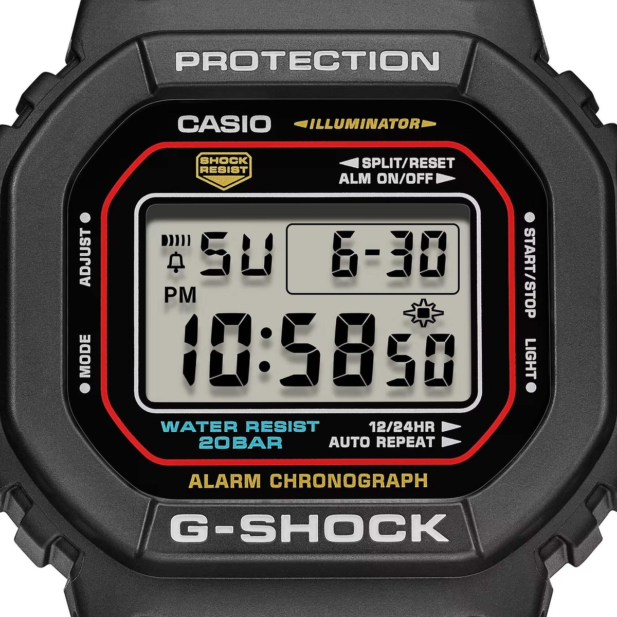 CASIO G-SHOCK DW-5600RL-1 DW5600 BLACK 