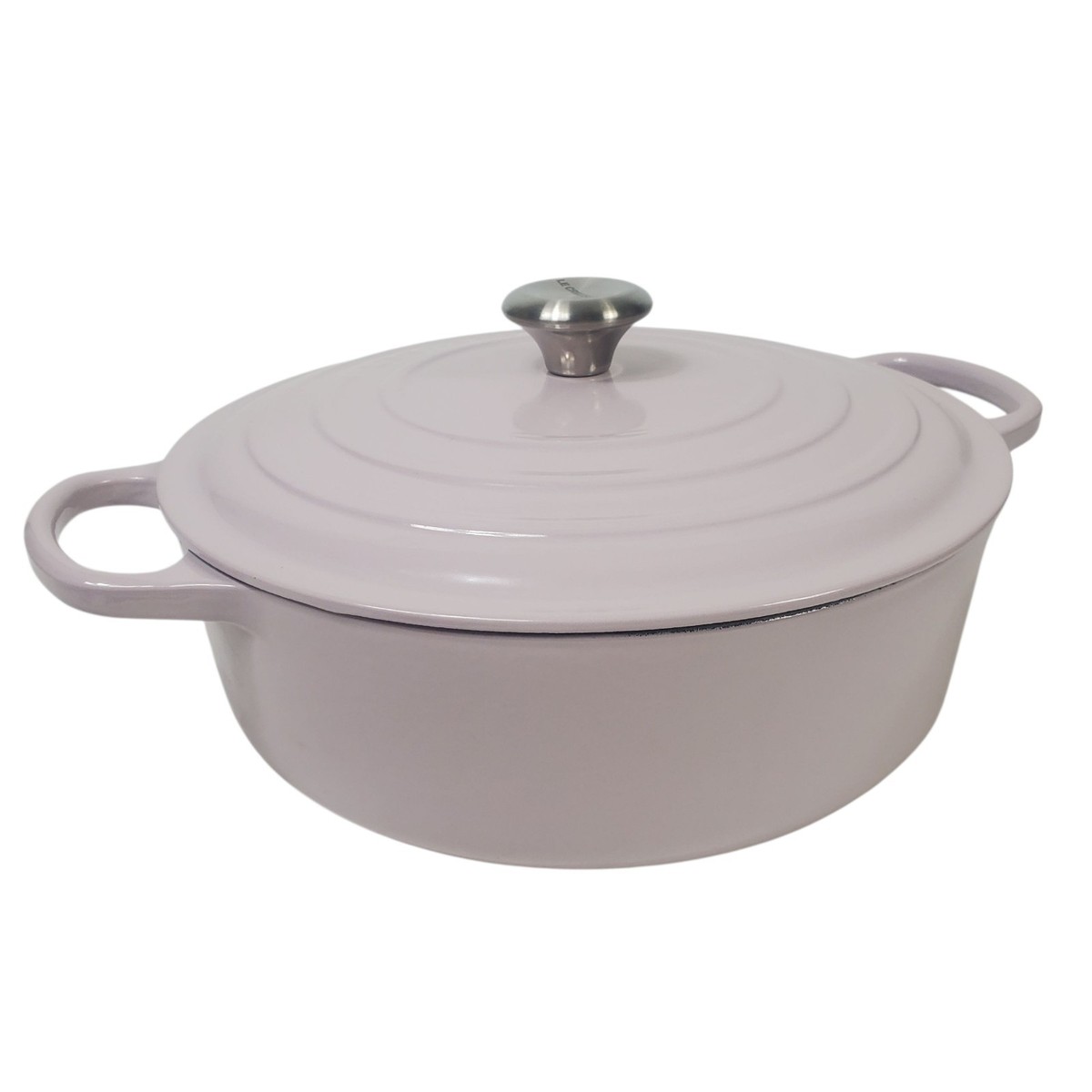 Le Creuset Signature Enameled Cast Iron 6 3/4 qt Shallot NEW Flaws