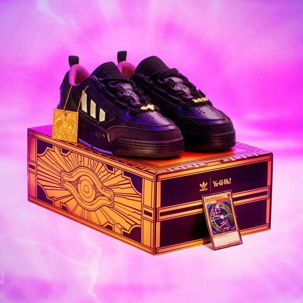 Adidas ADI2000 Yu-Gi-Oh Yugi's World Dark Magician Shoes card set
