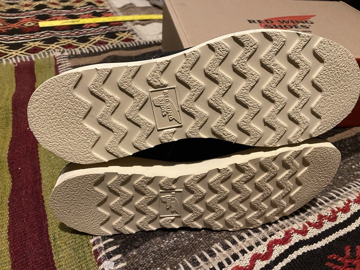 Red Wing Boots 9070 PLAIN TOE US 6 D Leather Black NIB | eBay