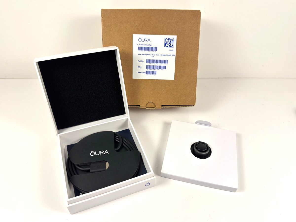 OURA RING GEN3 HERITAGE STEALTH - ASST SIZES- OPEN BOX NEW | eBay