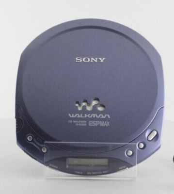 Sony Walkman ESP MAX Portable CD Player - Blue (D-E220/LC) | eBay