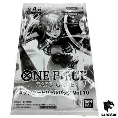 Standard Battle Pack Vol. 10 One Piece Card Promo 2024 Bandai