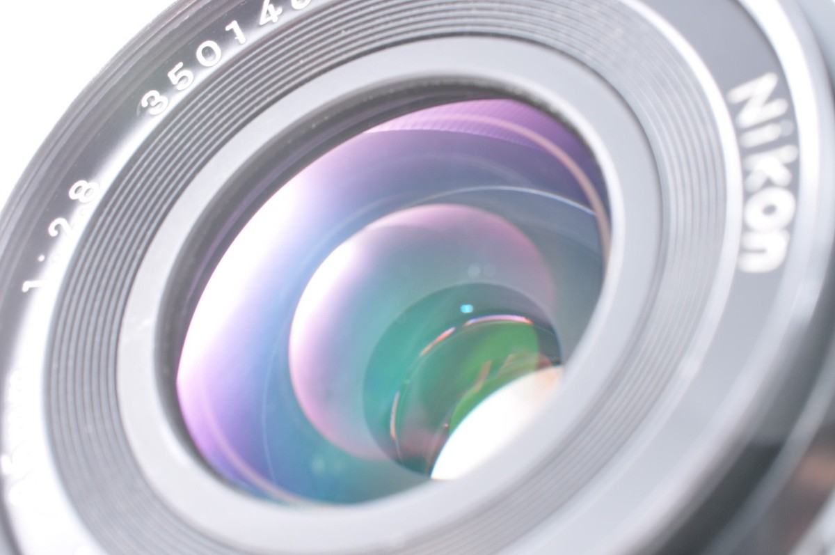 🎦 Nikon Ai Nikkor 35mm F/2.8 MF Wide Angle F Mount Lens #350146