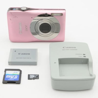Canon IXY 200F PowerShot SD1300 IS DIGITAL ELPH IXUS 105 Pink From