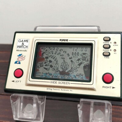 NINTENDO GAME AND & WATCH Popeye Wide Screen 1981 Direct - From