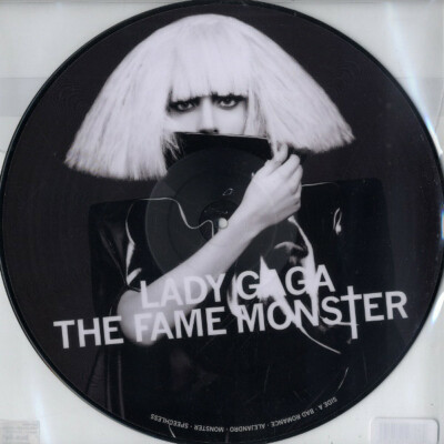 LADY GAGA THE FAME MONSTER PICTURE DISC VINYL 12