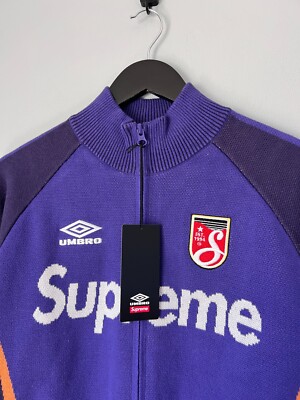 あ*様 Supreme Umbro Zip Up Sweater Lサイズ 美品 Supreme x Umbro