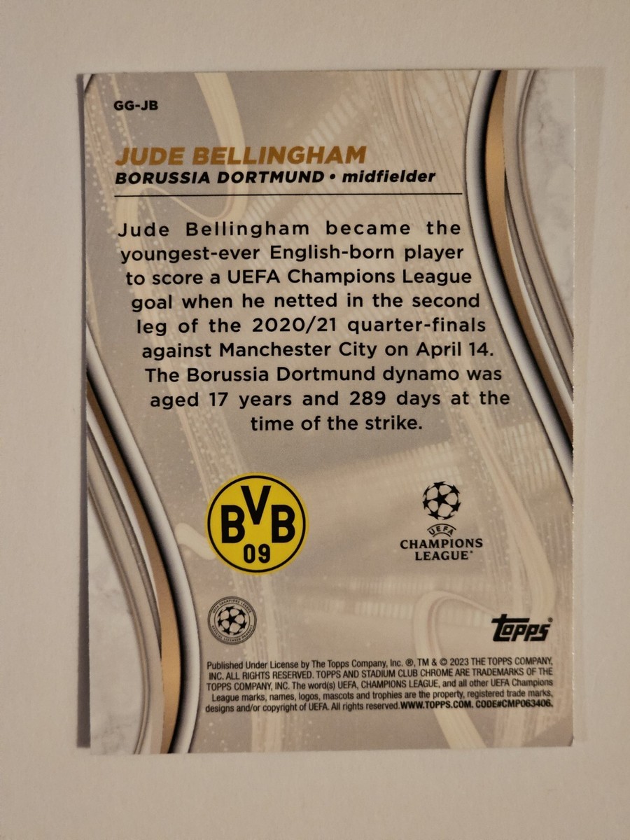 22-23 Topps Stadium BELLINGHAM 世界50枚限定 22-23 Topps Stadium