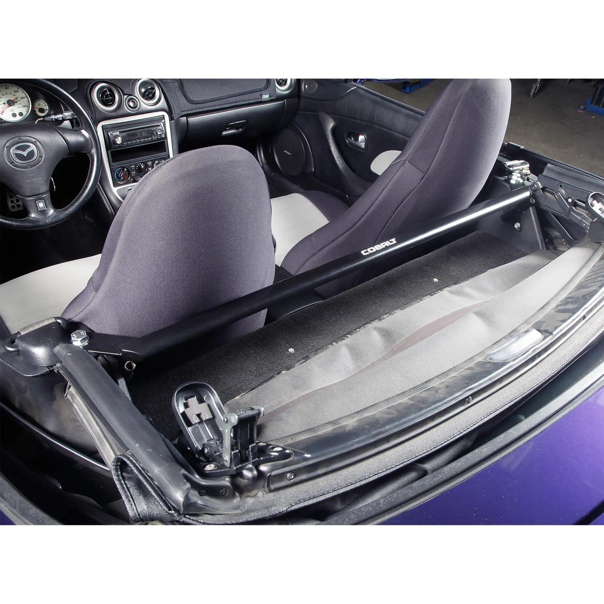 Cockpit/Seatbelt Tower Brace by Cobalt - MX-5 Miata 1990-2005 | eBay