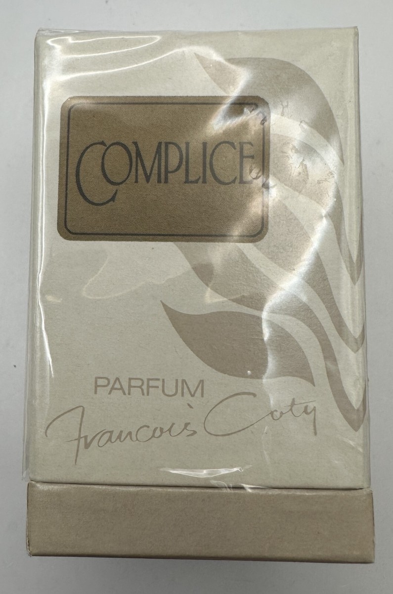 Vintage Coty Complice de Francois Paris Perfume 0.25 fl oz NEW IN