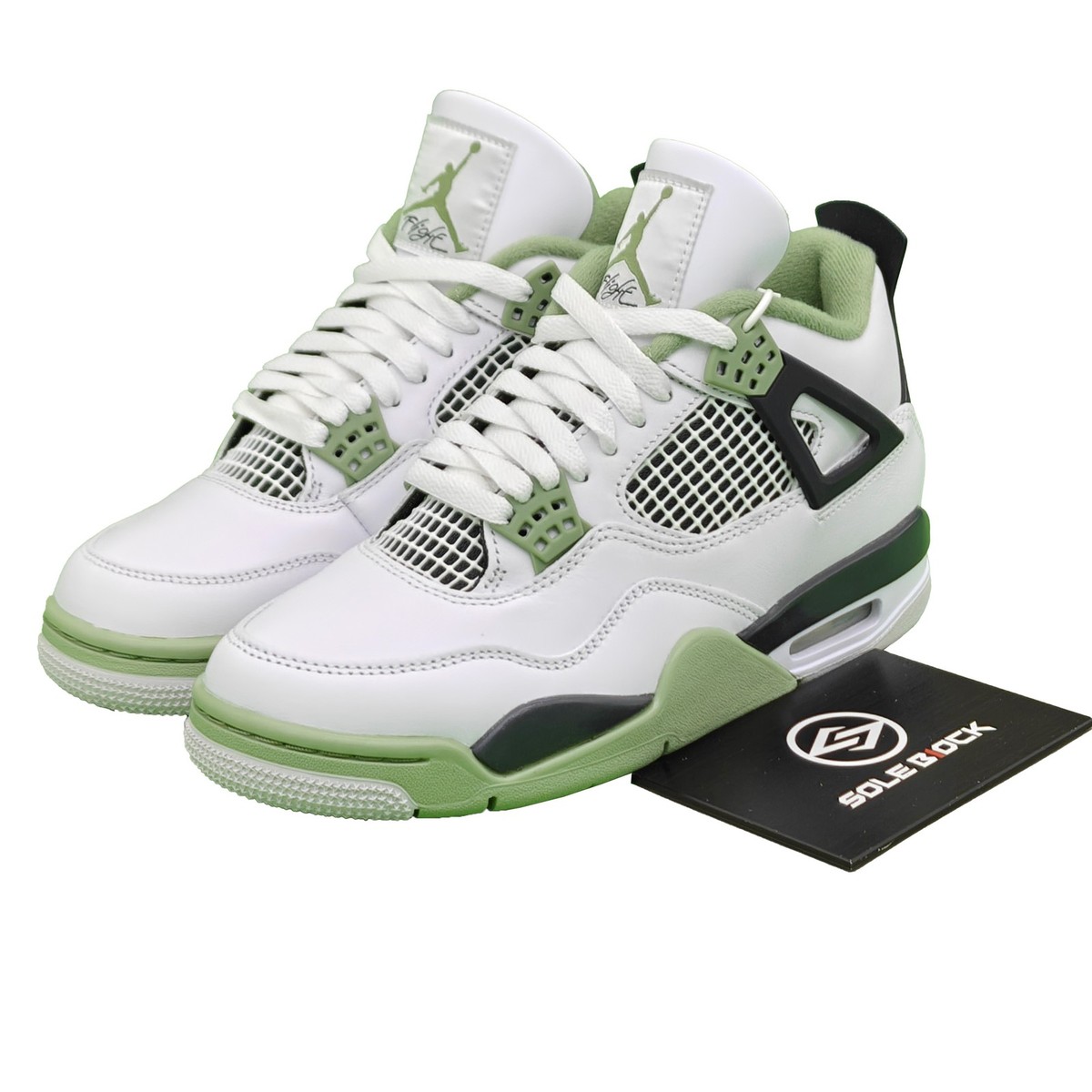 Nike Air Jordan 4 Retro Mid Seafoam W - Jordan 4 Retro Seafoam