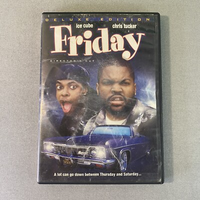 Friday (DVD, 1995) Directors Cut Deluxe Edition Ice Cube Chris