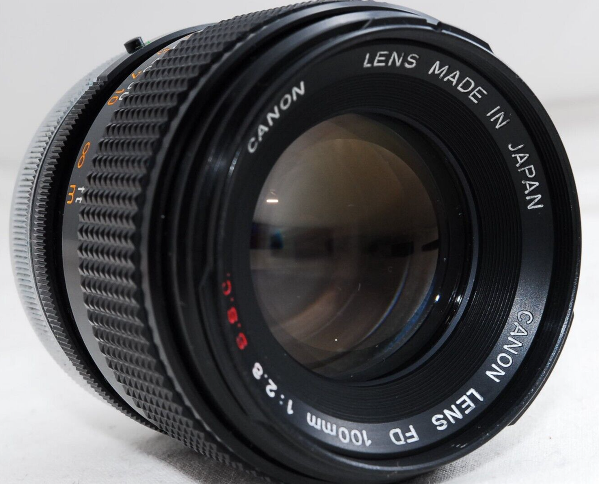 CANON FD 100mm f2.8 S.S.C. MF LENS From Japan | eBay