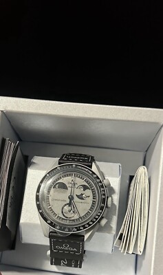 Omega x Swatch Mission to Earthphase Black Moon Moonswatch