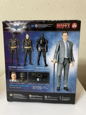 MAFEX 079 Bruce Wayne The Dark Knight Trilogy Ver. Action Figure