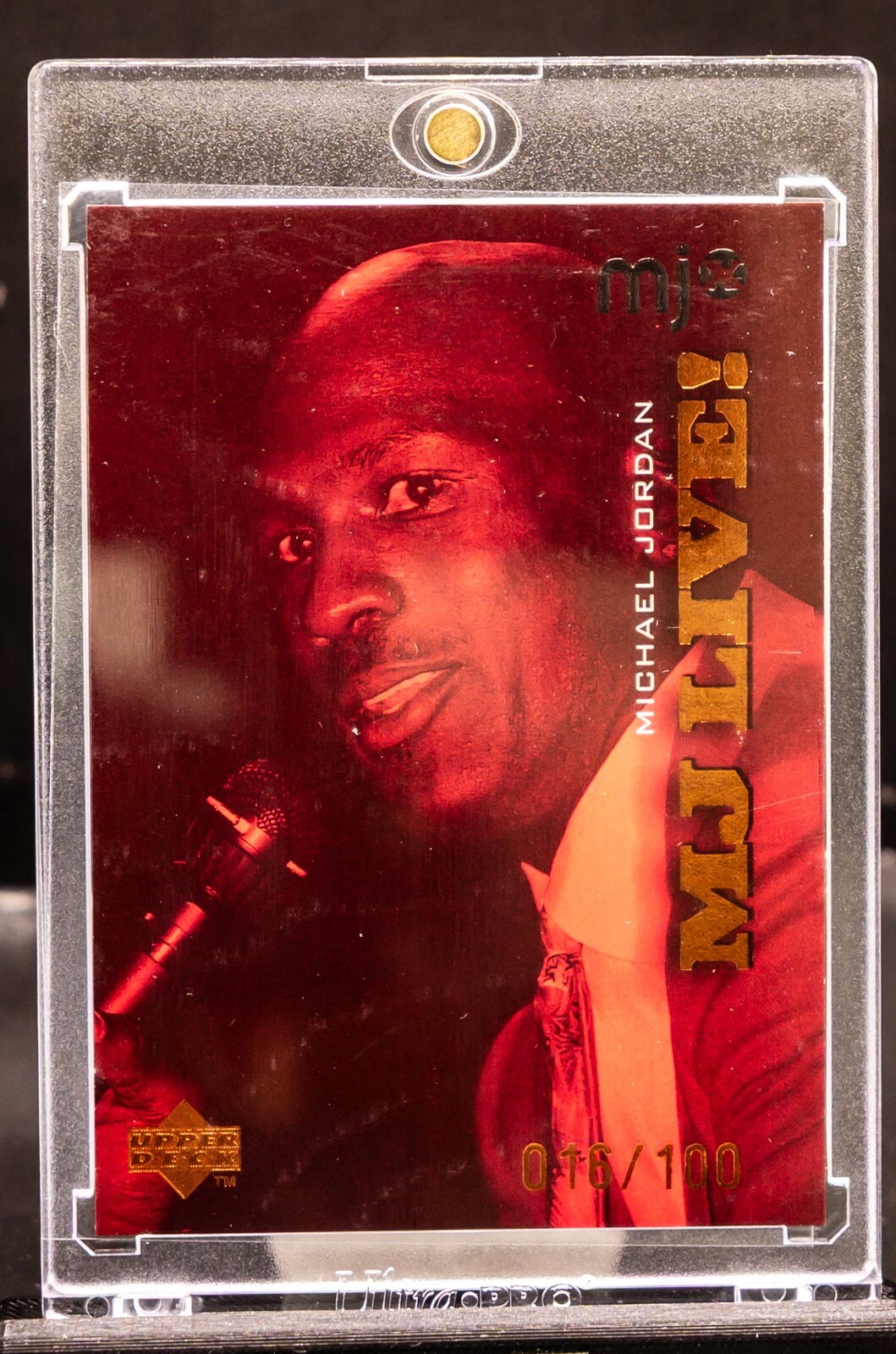 Michael Jordan 1998 Upper Deck MJx #1 Live /100 Price Guide