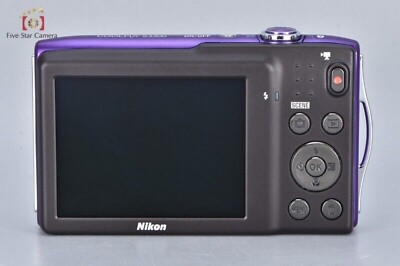 Purple Nikon COOLPIX S3300 Lavender Purple 16 million Pixel