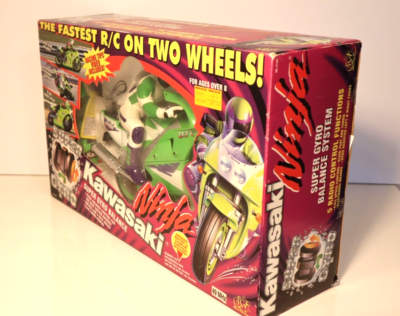 Vintage DSI Toys 1996 Ninja Kawasaki Zx-7r RC Motorcycle Super