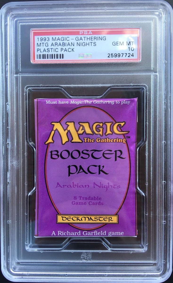 Arabian Nights Unopened Pack - PSA 10 - GEM MINT - mtg Vintage