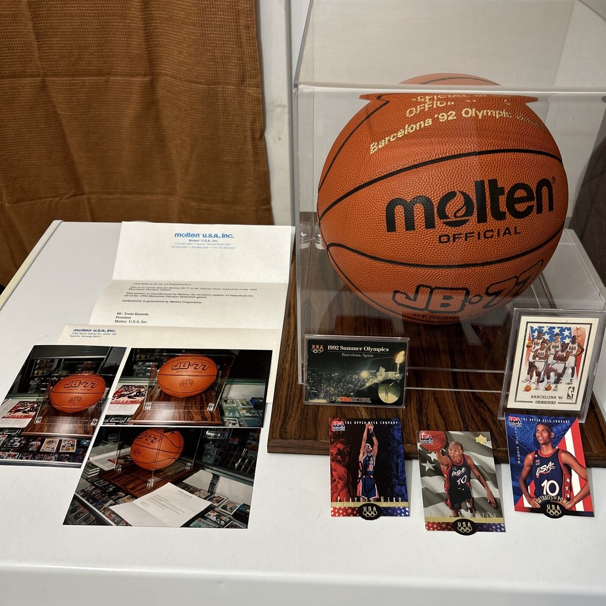 Molten Official Barcelona '92 Olympic Games JB-77 Basketball Dream