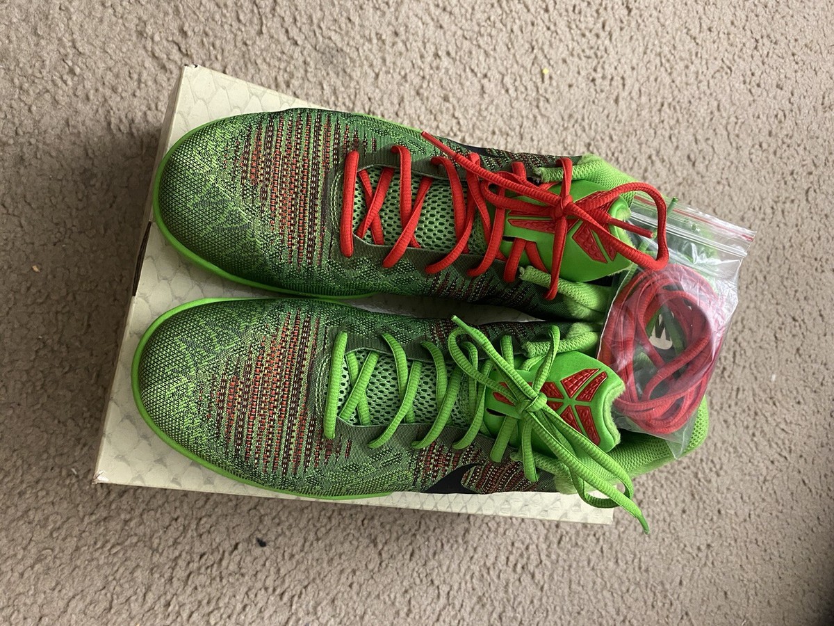 NIKE KOBE MAMBA RAGE GRINCH Color | eBay