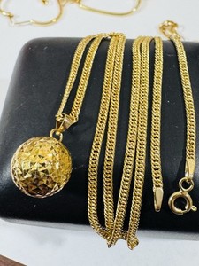 18k Saudi Gold Necklace | eBay