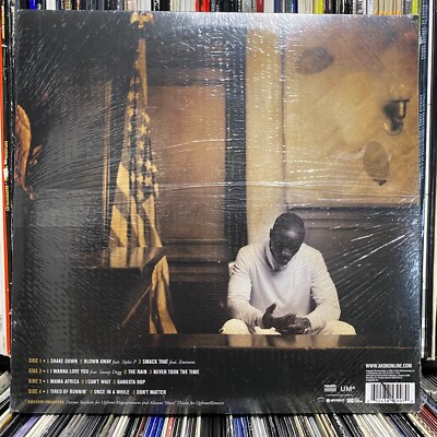 AKON - KONVICTED (VINYL 2LP) 2006 / 2022!! RARE!! LOX + EMINEM +