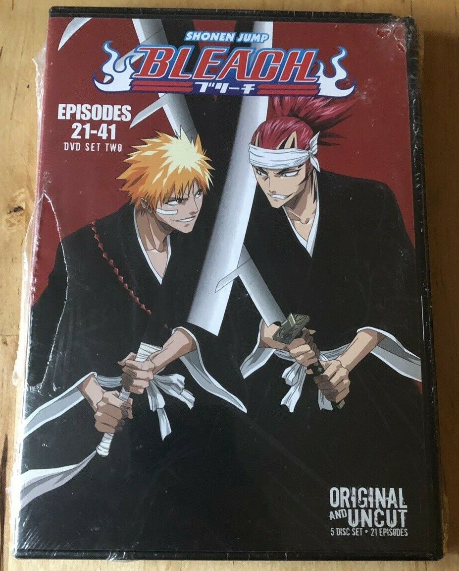 Bleach Uncut: DVD Set One - Episodes 21 - 41 (DVD) 782009241959| eBay