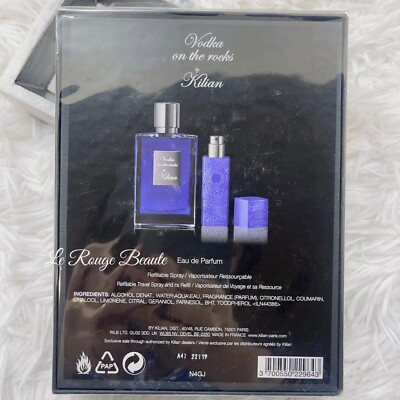 Kilian Vodka on the Rocks The Icons Set Eau De Perfume 1.7oz 50ml