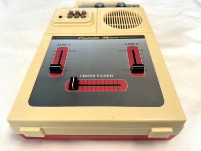 Columbia GMX-3 Vintage Portable Record Player Mixer Battery Drive