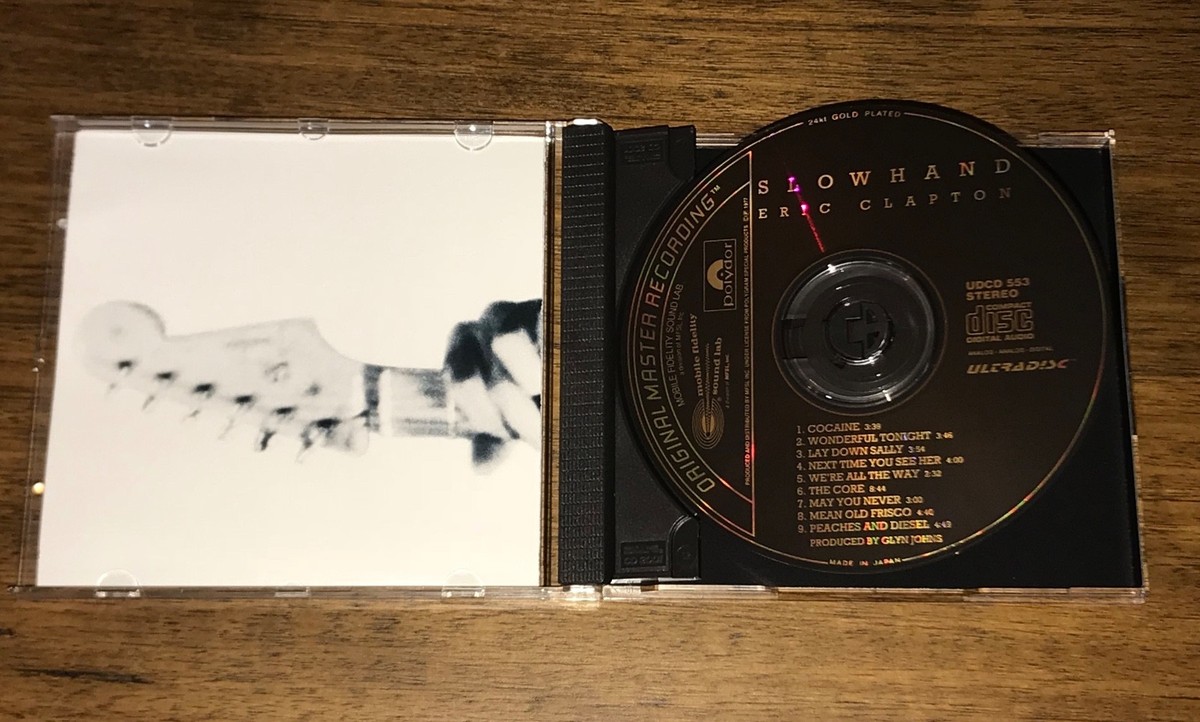 ERIC CLAPTON ~ SLOWHAND ~ MFSL 24 KARAT GOLD CD ULTRADISC I